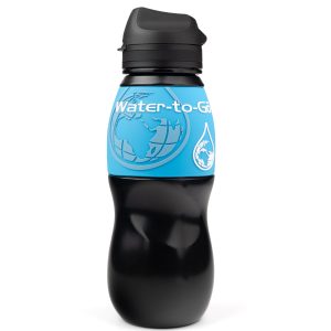 75cl Classic Bottle In Black With A Blue Band